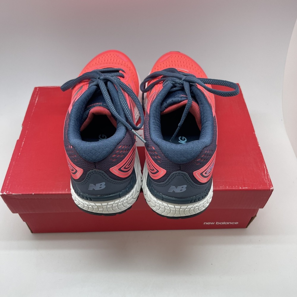 New Balance Shoes Kids 6.5 Youth Pink Navy 880v7‎ Running Athletic KJ880GOY New - Picture 4 of 8